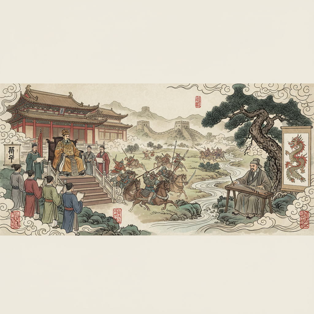 Ancient Chinese Dynasties and Emperors: Legal Systems, Battles, and Cultural Legacy