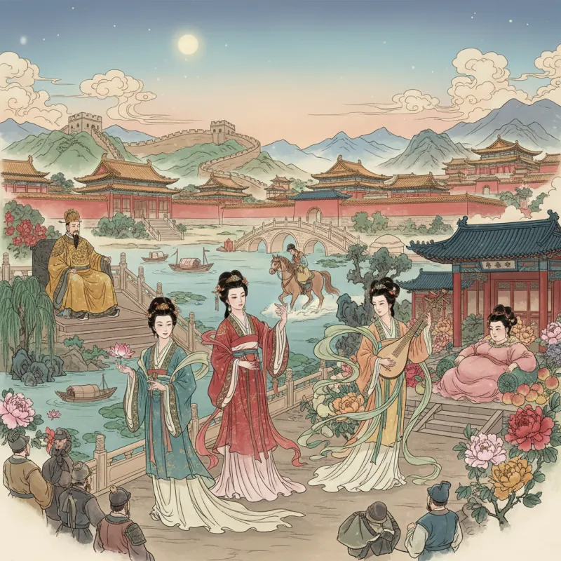 The Four Great Beauties of Ancient China: History and Legend