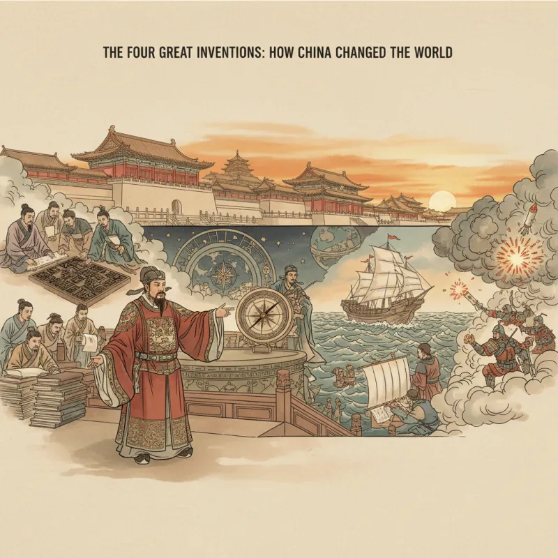 The Four Great Inventions: How China Changed the World