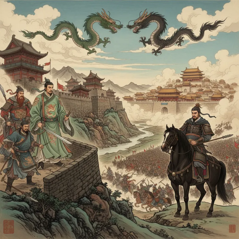 Liu Bei vs. Cao Cao: The Ultimate Rivalry in Chinese History
