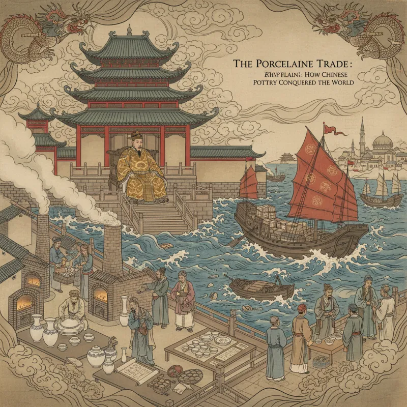 The Porcelain Trade: How Chinese Pottery Conquered the World
