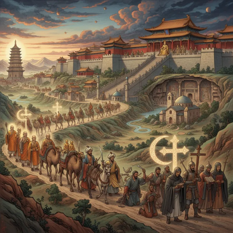 How Buddhism, Islam, and Christianity Traveled the Silk Road