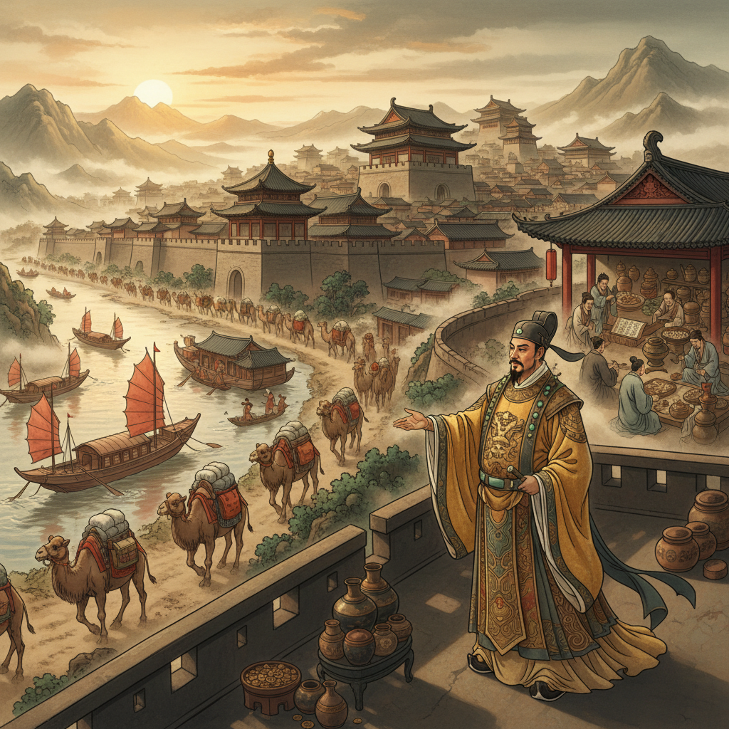 The Role of Trade in Shaping Ancient Chinese Dynasties and Culture